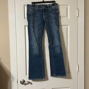 Miss Me denim blue jeans size 29 inseam 31.
